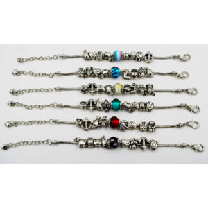 BRACCIALE METALLO CON PERLA