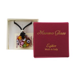 COLLANA CON SCATOLA CON CIONDOLO MURRINA DIAM.28