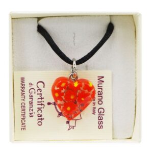 COLLANA CON SCATOLA CON CIONDOLO CUORE MURRINA