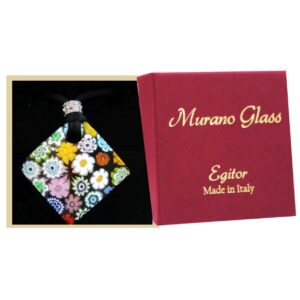 COLLANA CON SCATOLA CON CIONDOLO 3X3 MURRINA