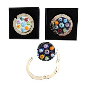 PORTA BORSE CON MURRINA  CON SMALTO