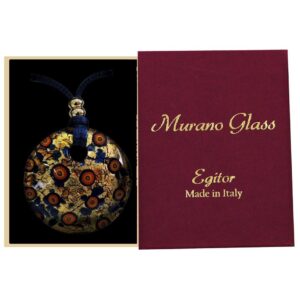 COLLANA CON CIONDOLO DIAM 5 FOGLIA ORA CON SCATOLA