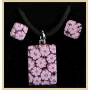 PARURE COLL/CON SCA.CON CIO.1.8X2.5 TUTTO MURRINA  MONOCOLORE