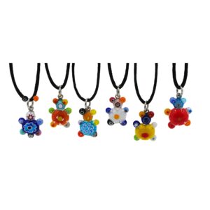 COLLANA CON ORSO MURRINA