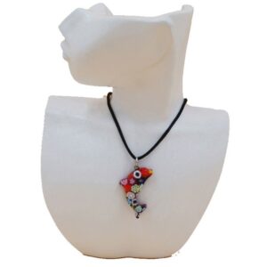 COLLANA CON CIONDOLO DELFINO MURRINA  MULTICOLOR