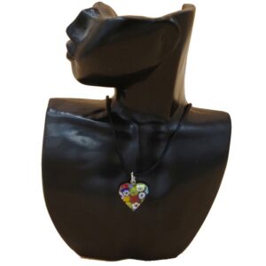 COLLANA CON CIONDOLO CUORE MURRINA