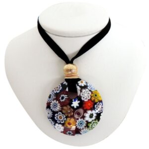 COLLANA CON CIONDOLO DIAM 4 MURRINA