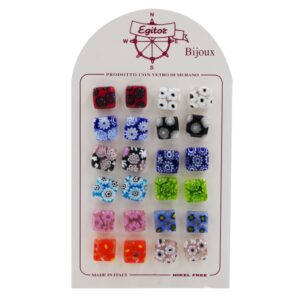 ORECCHINI 1X1 MURRINA MONOCOLORE OLORE