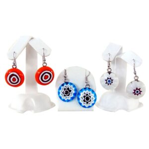 ORECCHINI MONACHELLA ROSONE MURRINA