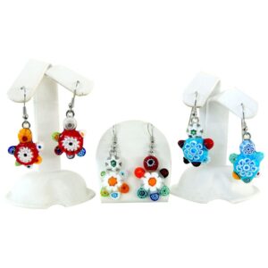 ORECCHINI MONACHELLA TARTARUGA MURRINA