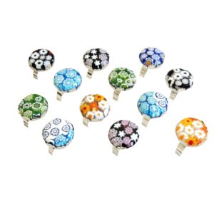 ANELLI TONDI MURRINA COLORI ASSORTITO