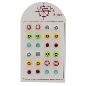 ORECCHINI MURRINA QUADRATO