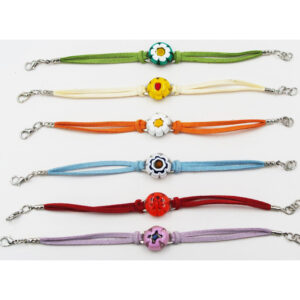 BRACCIALE CUOINO CON TRONC.MURRINA