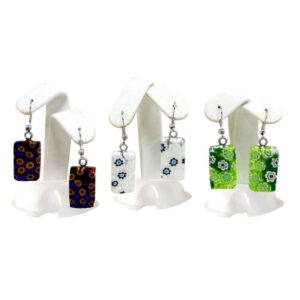 ORECCHINI MONACHELLA 1.2X2.2 MURRINA MONOCOLORE OLORE