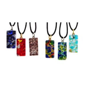 CIONDOLI  1.5X3 FOGLIA ORO o ARGENTO