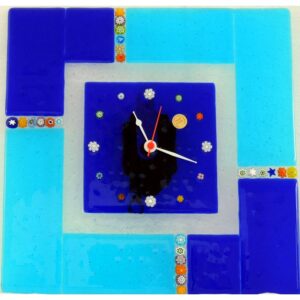 OROLOGIO 22X22 A PENDOLO LINEA MURANO