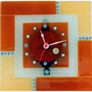 OROLOGIO A PENDOLO 30X30 LINEA MURANO