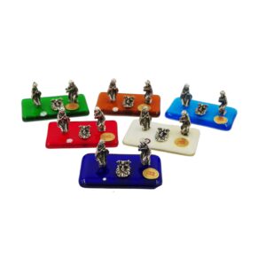 PIASTRINA VETRO CON PRESEPE 4,5x7,5cm