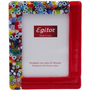 PORTA FOTO Misura Esterna cm  12X15 MURRINA / VETRO