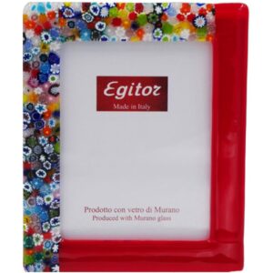 PORTA FOTO Misura Esterna cm 15X18 MURRINA / VETRO