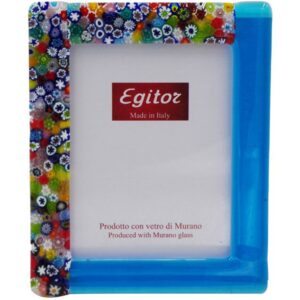 PORTA FOTO Misura Esterna cm  15X18 MURRINA / VETRO