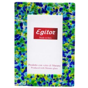 PORTA FOTO Misura Esterna cm 9X12 FOGLIA ARGENTO