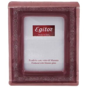 PORTA FOTO Misura Esterna cm 12X15 AMETISTA+MURRINA  MONOCOLORE