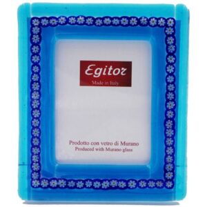 PORTA FOTO Misura Esterna cm 12X15 ACQUAM+MURRINA  MONOCOLORE