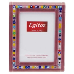 PORTA FOTO Misura Esterna cm 12X15 AMETISTA+MURRINA  MULTICOLOR