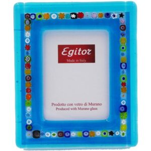 PORTA FOTO Misura Esterna cm 12X15 ACQUAM+MURRINA  MULTICOLOR