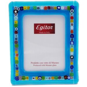 PORTA FOTO Misura Esterna cm 15X18 ACQUAM+MURRINA  MULTICOLOR