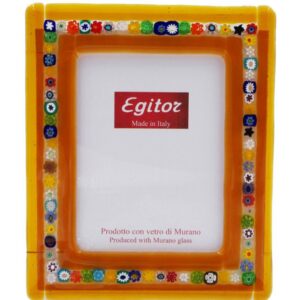 PORTA FOTO Misura Esterna cm 20X24 AMBRA+MURRINA  MULTICOLOR