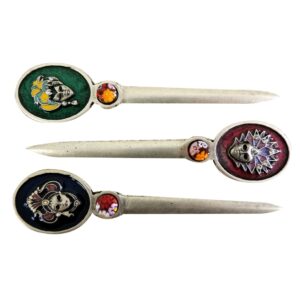 TAGLIACARTE OVALE CON MASCHERINA SMALTATA