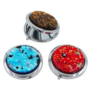 SPECCHIETTO DIAM.55 FOGLIA ORA/ARG