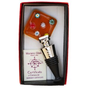 TAPPO+SCATOLA 3.8X3.8 VETRO+MURRINA