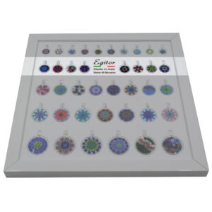 PENDENTE MURRINA DIAM 18MM ARG