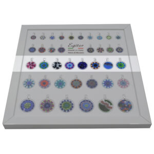 PENDENTE MURRINA DIAM 23MM ARG