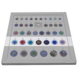 PENDENTE MURRINA DIAM 26MM ARG