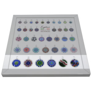 PENDENTE MURRINA DIAM 31MM ARG