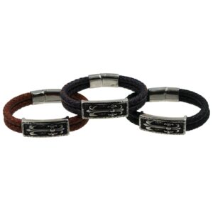 BRACCIALE CUOIO UOMO