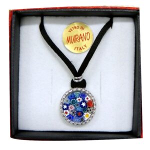 COLLANA MURRINA DIAM. 14  CON GHIERA E SCATOLA