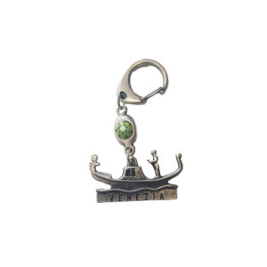 PORTA CHIAVE GONDOLA CON GANCIO A MOLLA +MURRINA