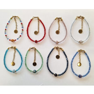 BRACCIALE CRISTALLO BICONO